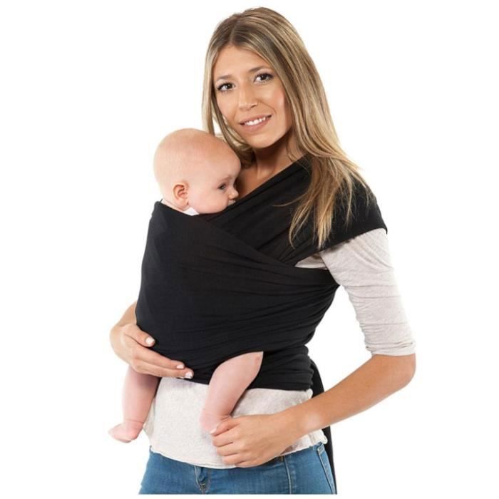 Baby slings, Multifunctional baby carrier for up to 16kg, Elastic Baby Carrier Comfort Baby Wrap Carrier Baby Sling Label
