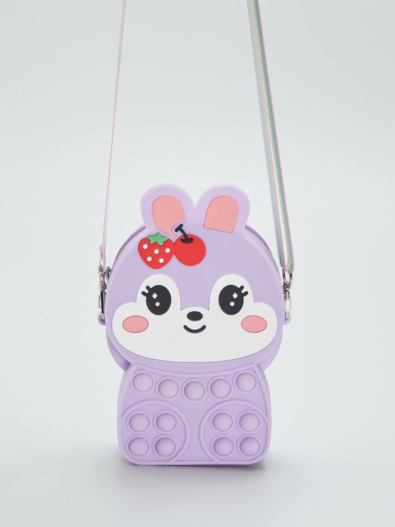 Bolso Pop-It Rabbit - Morado