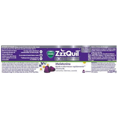 Vicks Gummies Melatonin Sleep Zzzquil Forte 30 gummier 30 gummier