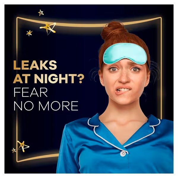 Always Ultra Secure Night Extra higienski vložki, velikost 5, 8 kosov