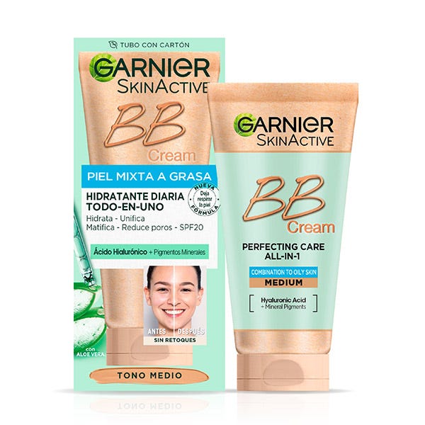 BB Cream til kombineret til fedtet hud SPF20