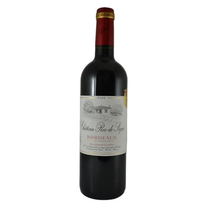 Château Roc de Ségur 2020 – AOC Bordeaux-Rotwein – Kiste mit 6 Flaschen