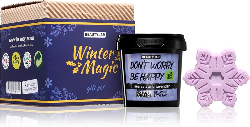 Beauty Jar ziemas burvju vannas dāvanu komplekts