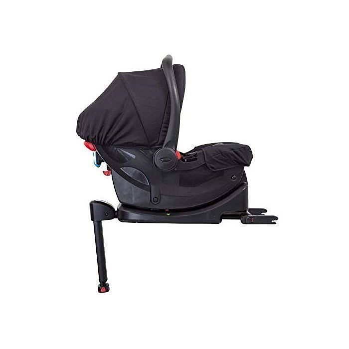 Coque Naissance Graco Snugessentials Minuit Noir - Ceinture de sécurité - Mixte