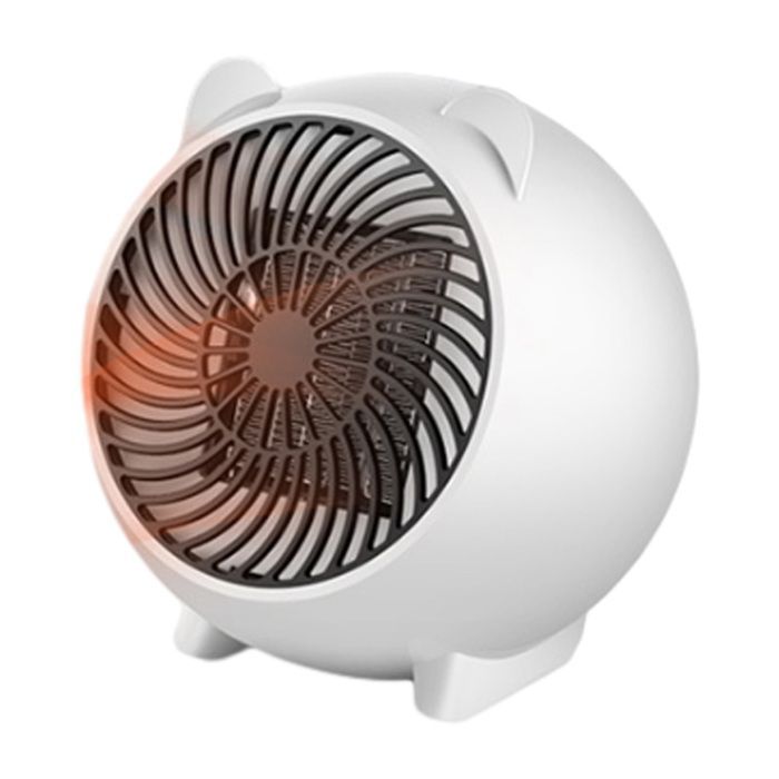 Calefactor auxiliar - Silencioso - Cerámico PTC - 500W - Portátil - Eléctrico