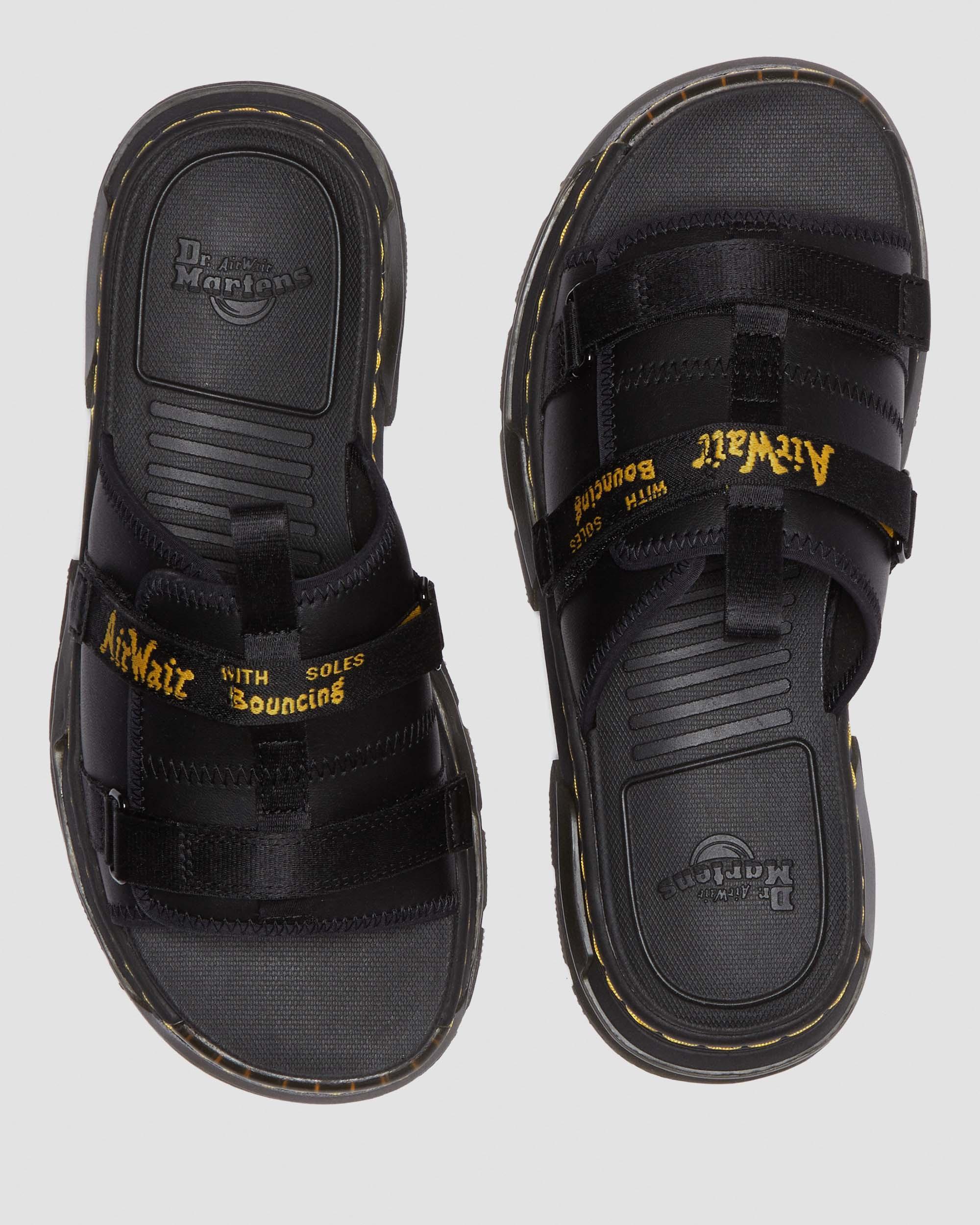 Ayce Leder & Webbing Sandalen