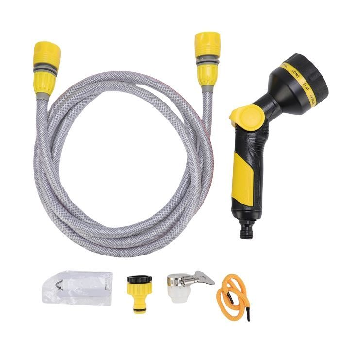 Garden hose reel - SHIPENOPHY - Retractable - Plastic - Portable - Garden