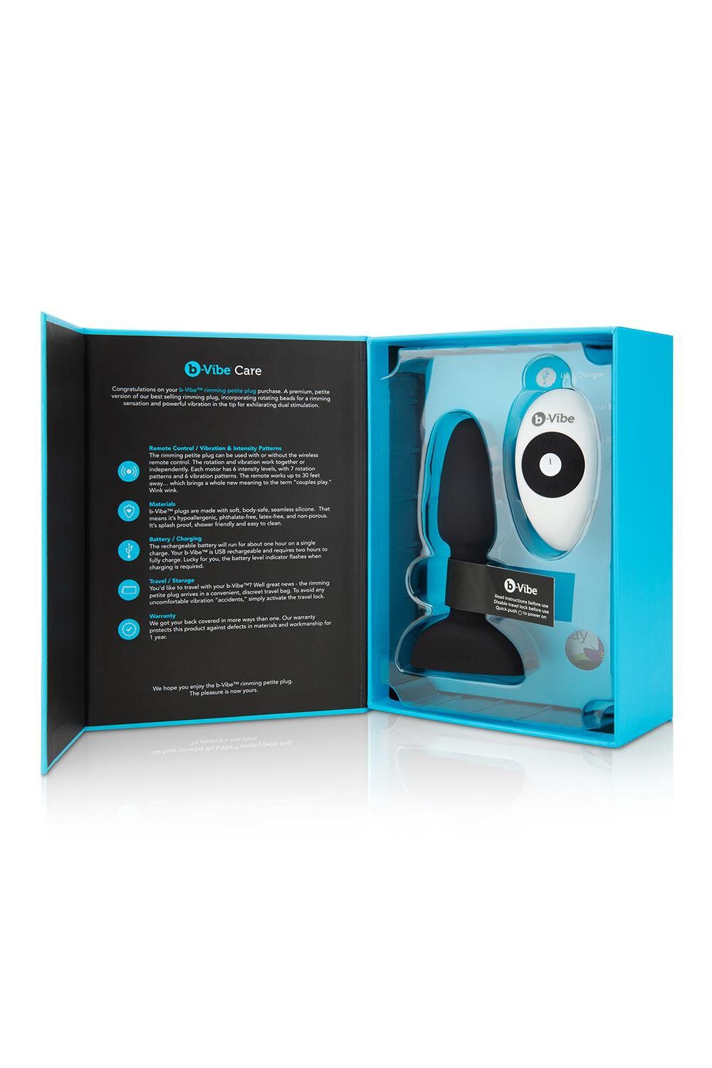 B-Vibe Rimming Petite Black