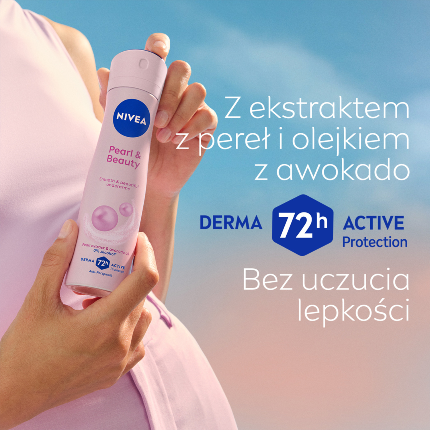 Nivea Αντιιδρωτικό Σπρέι Γυναικείο 150ml Pearl Beauty