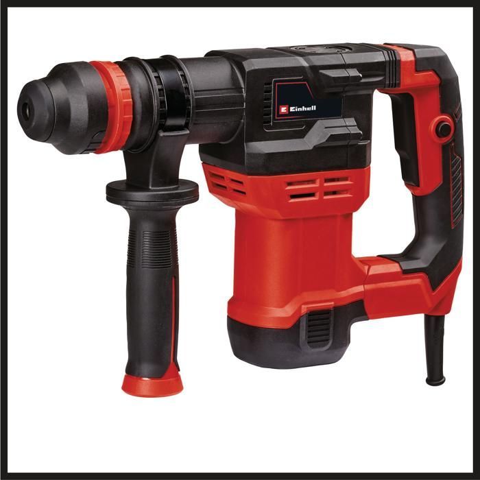 Einhell Marteau Démolisseur TE-DH 5 (5 J, mandrin SDS-Plus, poignée anti-vibration) Livré avec coffret E-Box