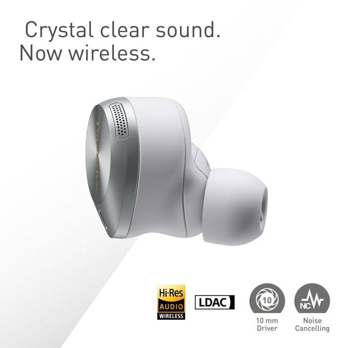 Casque Intra True Wireless - Technics - EAH-AZ80 - Réduction de bruit active - IPX4 - Autonomie 7h