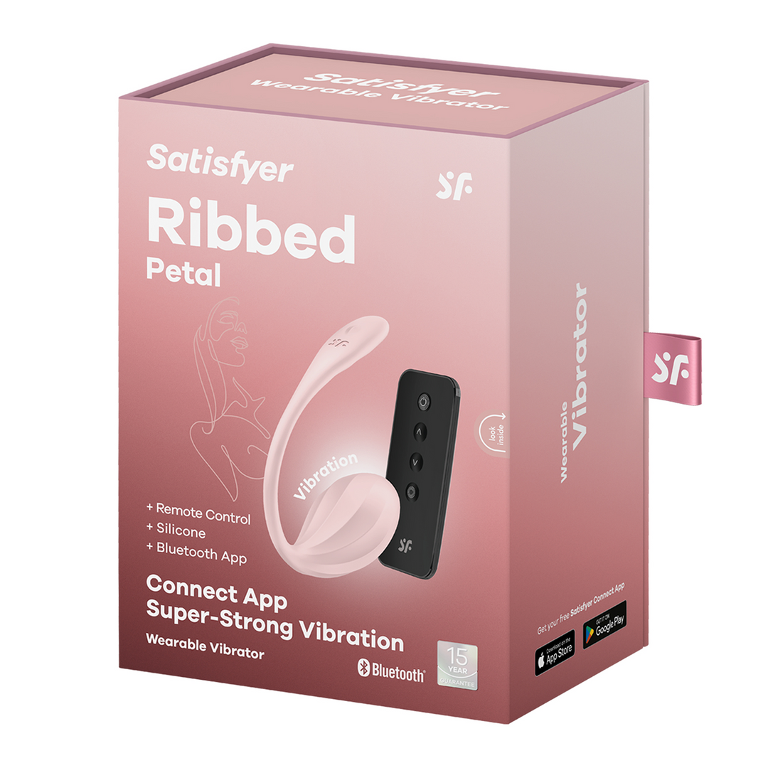 „Satisfyer Ribbed Petal“ rožė
