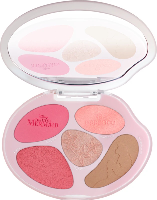 essence Disney The Little Mermaid paleta do twarzy