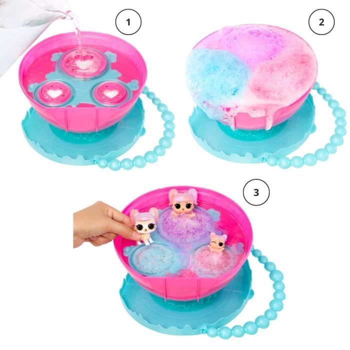 LOL Surprise Bubble Surprise Deluxe - Large size - 3 figures + accessories