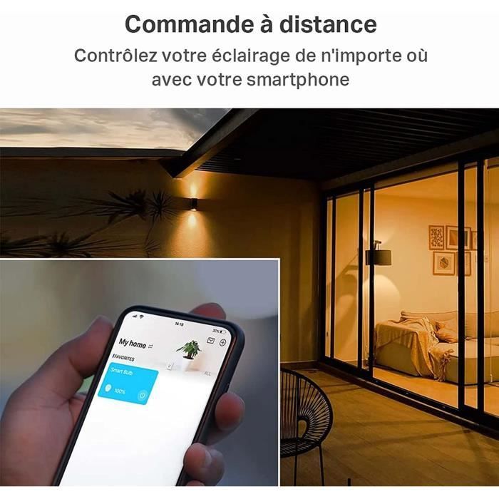 Bombilla inteligente WiFi TP-Link Tapo, base E27, LED blanco cálido, compatible con Alexa, Google Home y Siri Tapo L510E