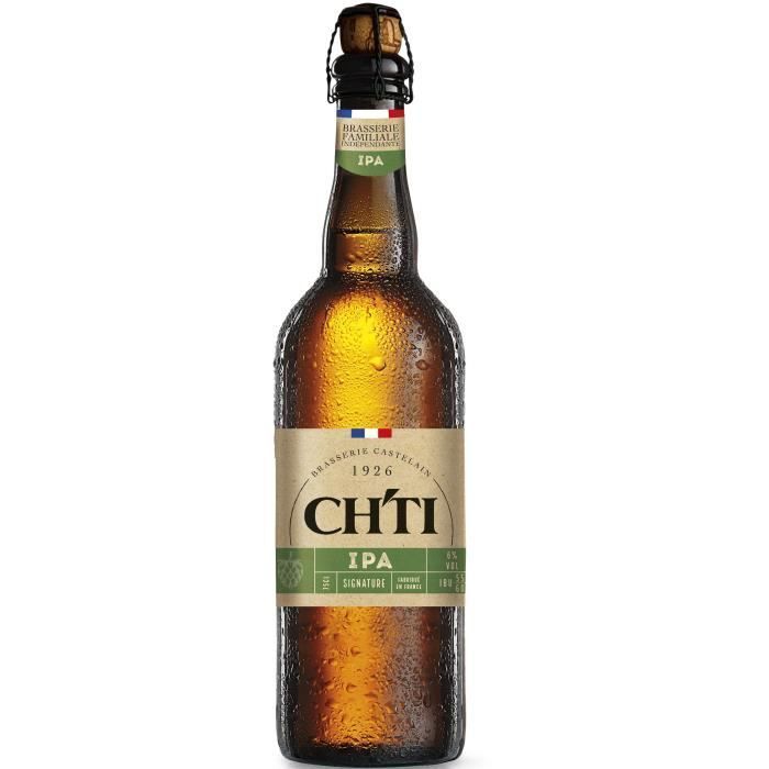 Bière IPA Signature - Chti - 6.00% Vol. - 75cl