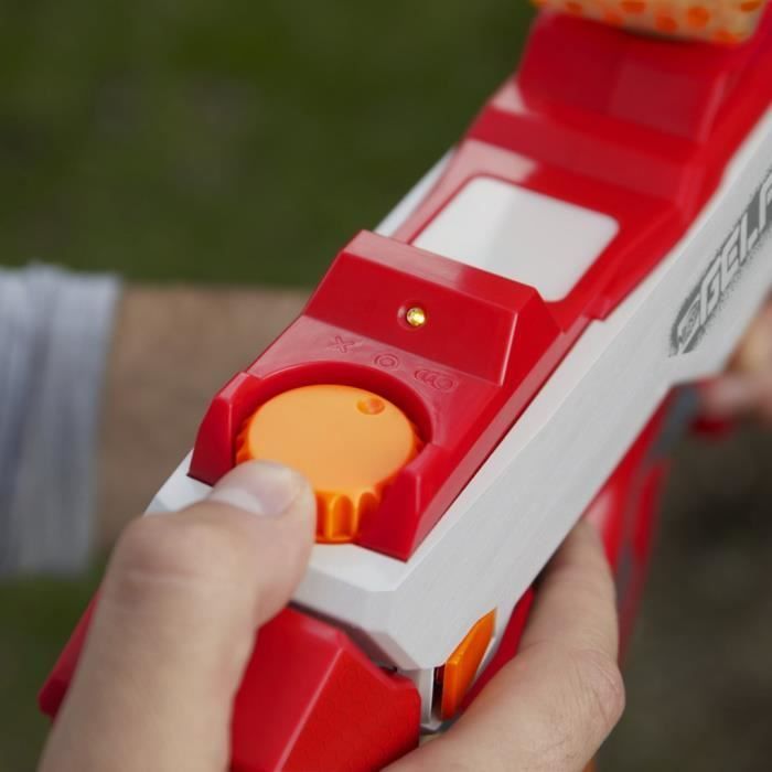 Blaster Nerf Pro Gelfire Mythic - 1600 billes hydratées, lunettes de protection et batterie rechargeable