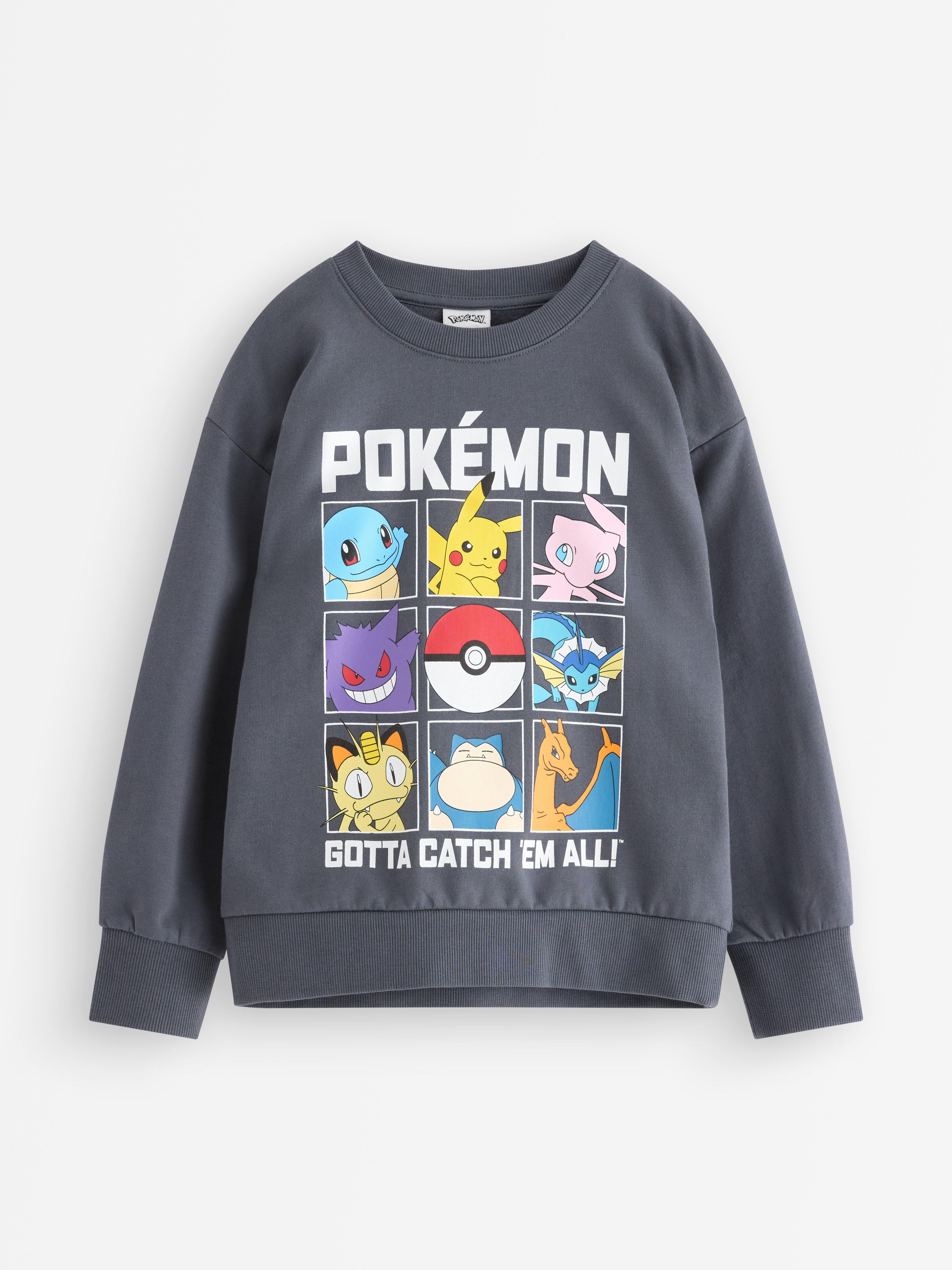 Sudadera Pokémon gris oscuro