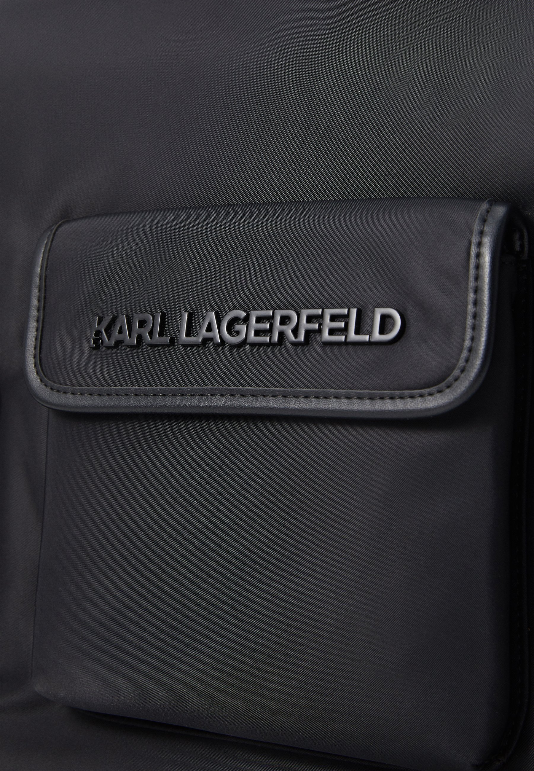 KARL LAGERFELD ESSENTIAL WEEKENDER - Weekendveske - black