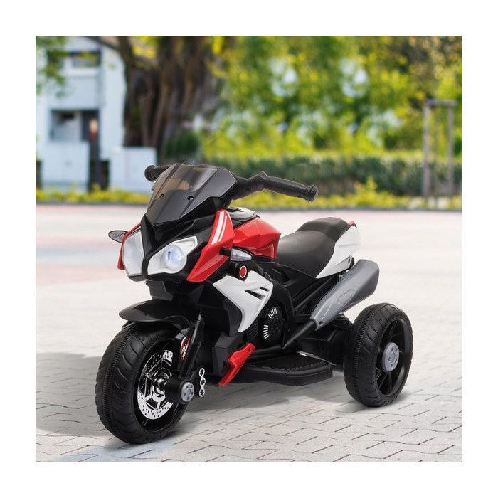 Motocicleta eléctrica roja YAKASI