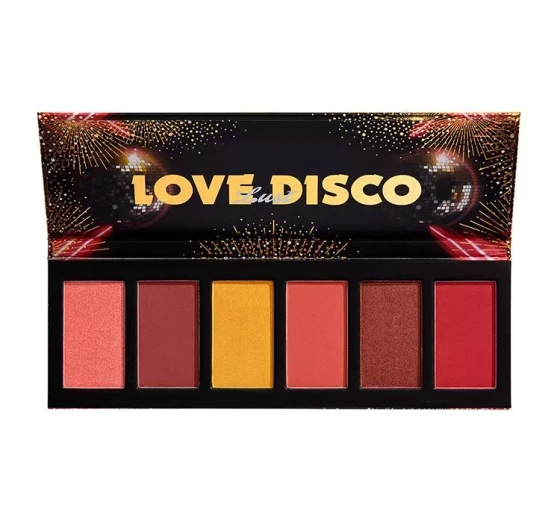 NYX Professional Makeup Love Lust Disco paleta różów 01 Vanity Loves Company 30 g