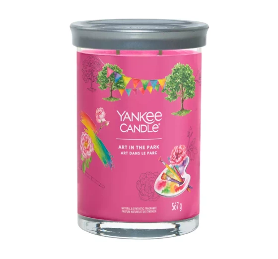Yankee Candle Signature Tumbler duża świeca zapachowa Art In The Park 567 g