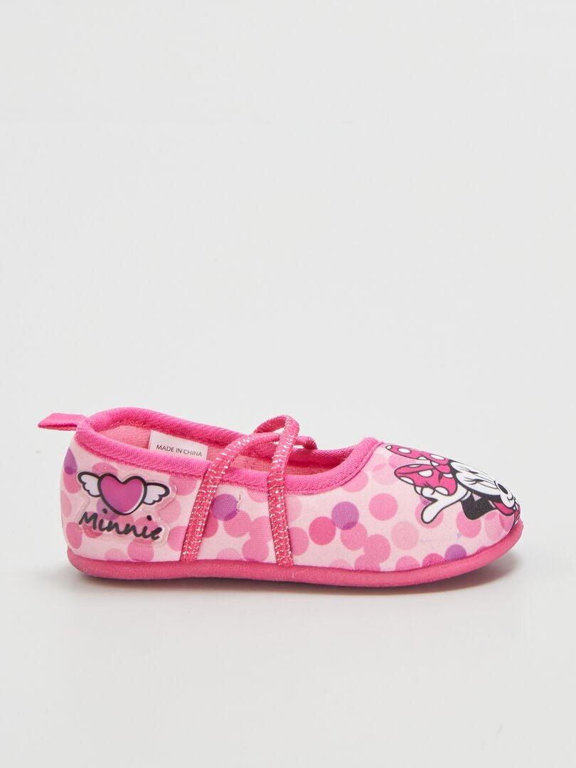 'Minnie' balletschoenen - ROZE