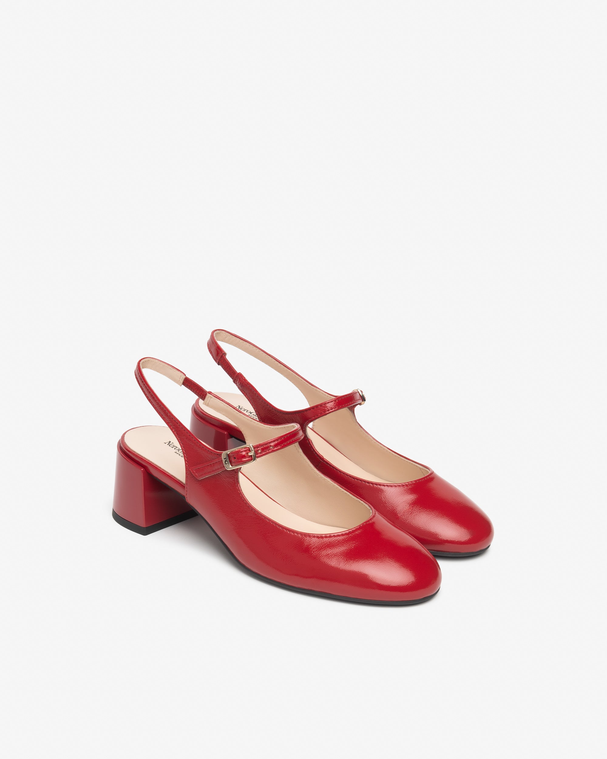 Escarpins en cuir pour femme