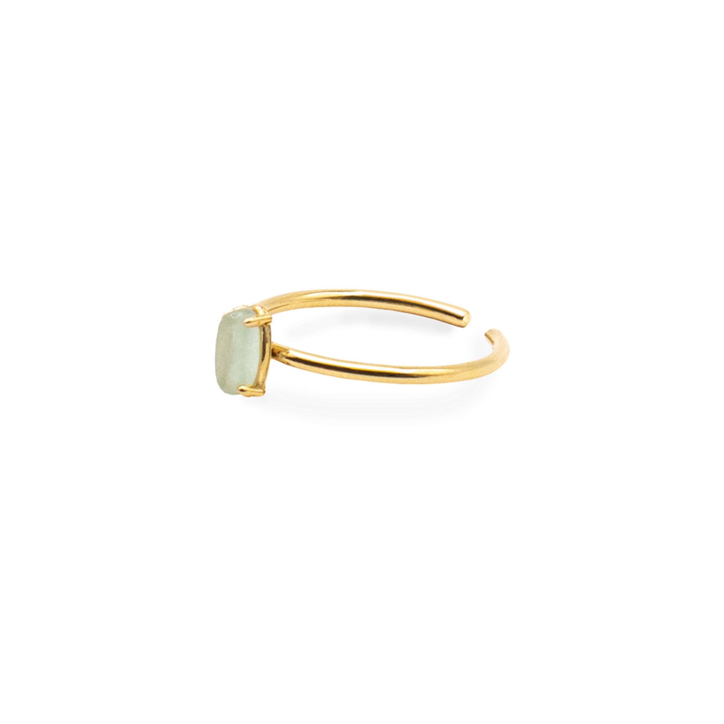 Bague Harmonie Or à pierre unique