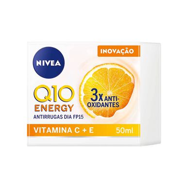 Nivea Q10 Energy -ryppyjä ehkäisevä päivävoide SPF15 50ml