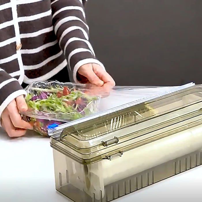 Distributeur de Film Alimentaire avec Cutter Coulissant - Distributeur de Film Alimentaire pour Film étirable