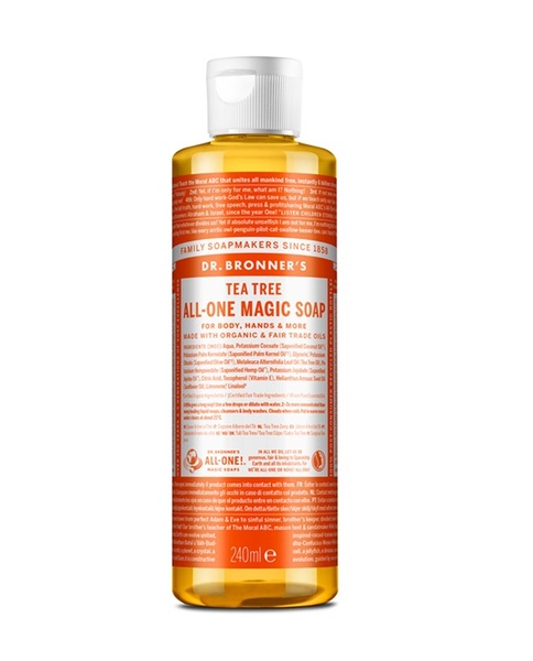 Dr. Bronner Tea Tree Magické mýdlo All-One - 240ml