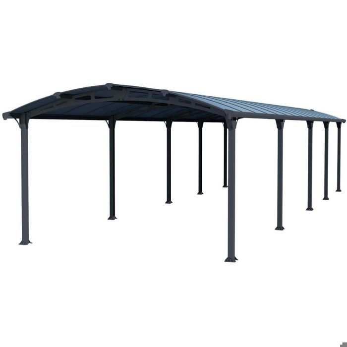 Canopia Carport Arcadia 10,7 x 3,59 m Gris