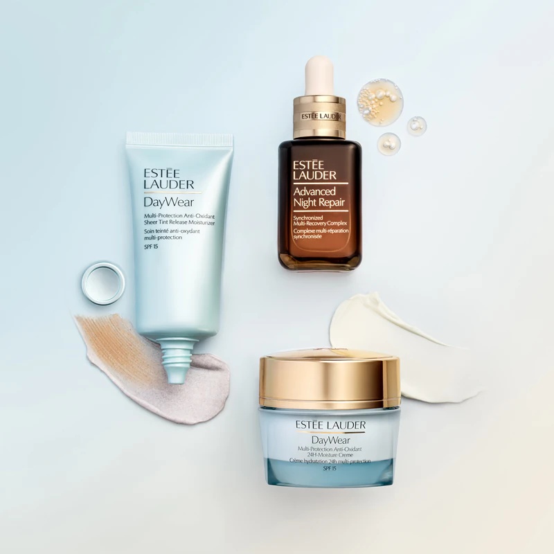 „Estée Lauder DayWear Multi-Protection Anti-Oxidant Sheer Tint Release Moisturizer“ SPF 15 visiems odos tipams