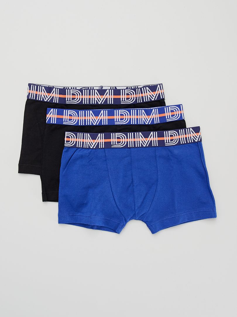 Set van 3 'DIM' boxershorts - BLAUW