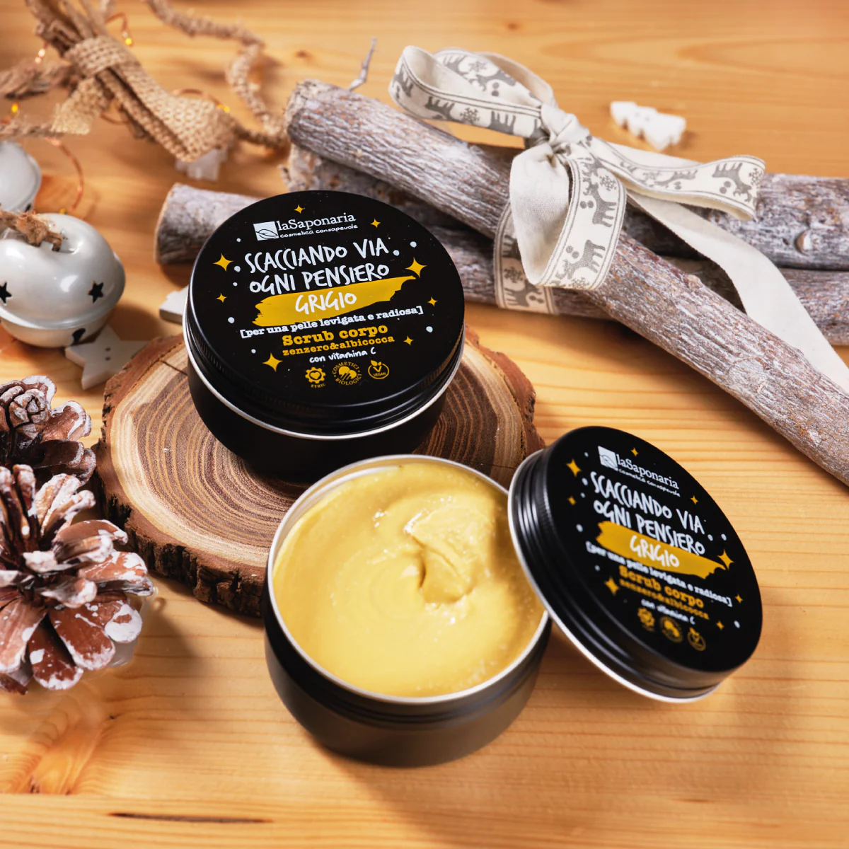 Original Scrub corpo Zenzero e Albicocca - Esfoliante