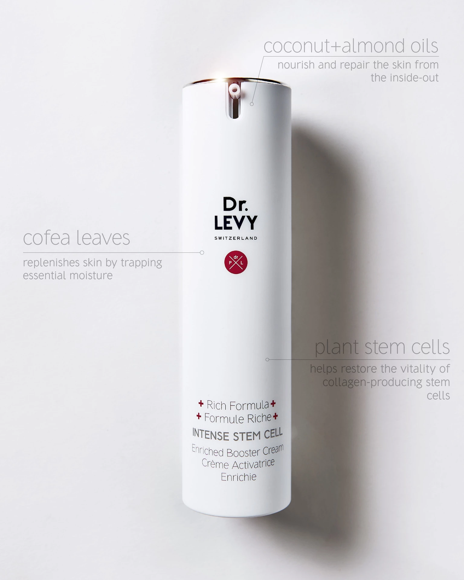Cremă Booster Îmbogățită 50 ml - Dr. LEVY Elveția