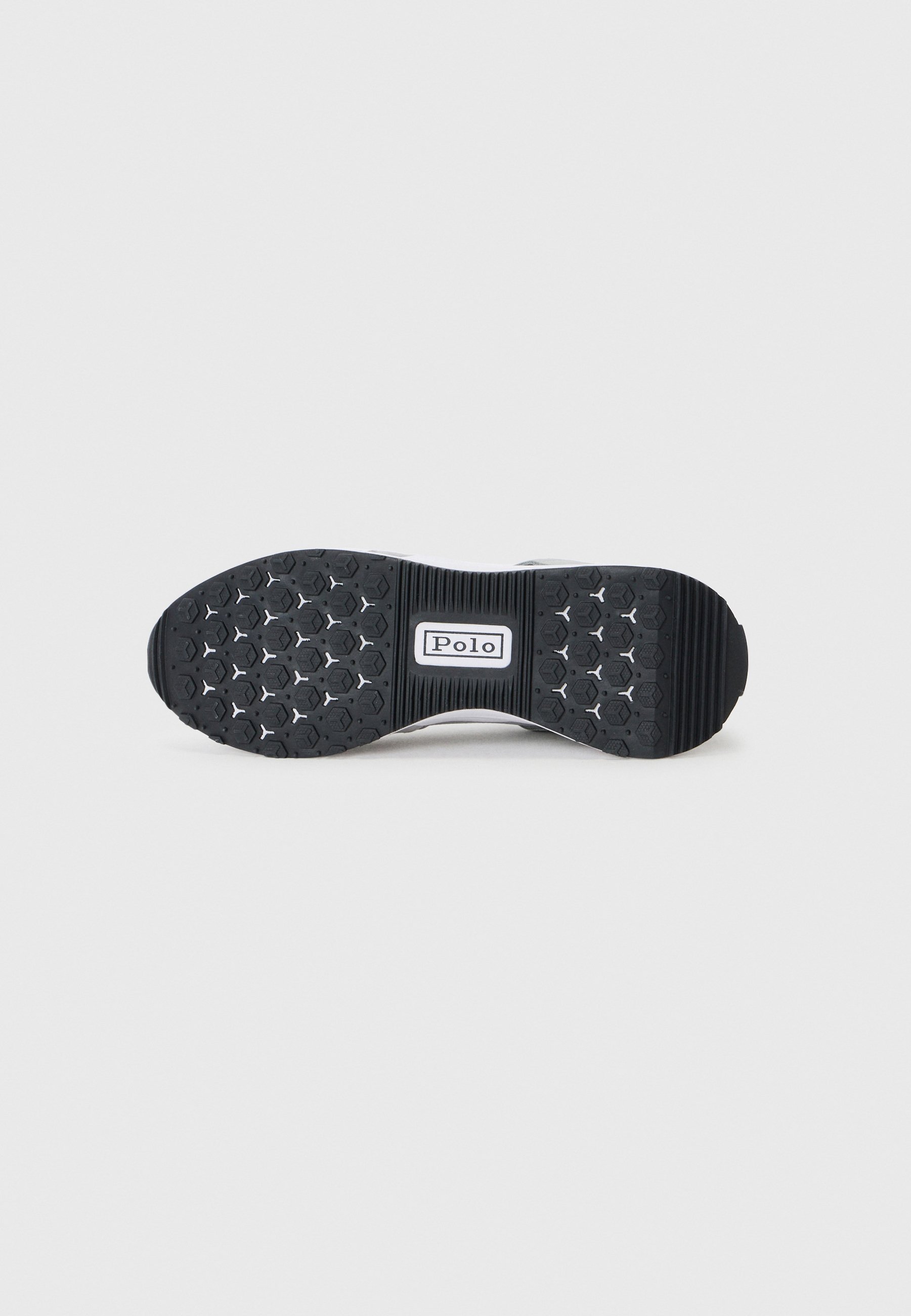 Baskets Polo Ralph Lauren TRAIN 89 V2 à empiècements en daim - Gris/Blanc