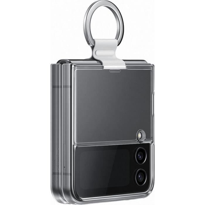 Coque transparente avec anneau SAMSUNG Galaxy Z Flip4