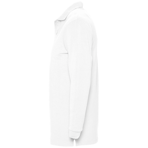  Sols Winter II effen polo met lange mouwen
