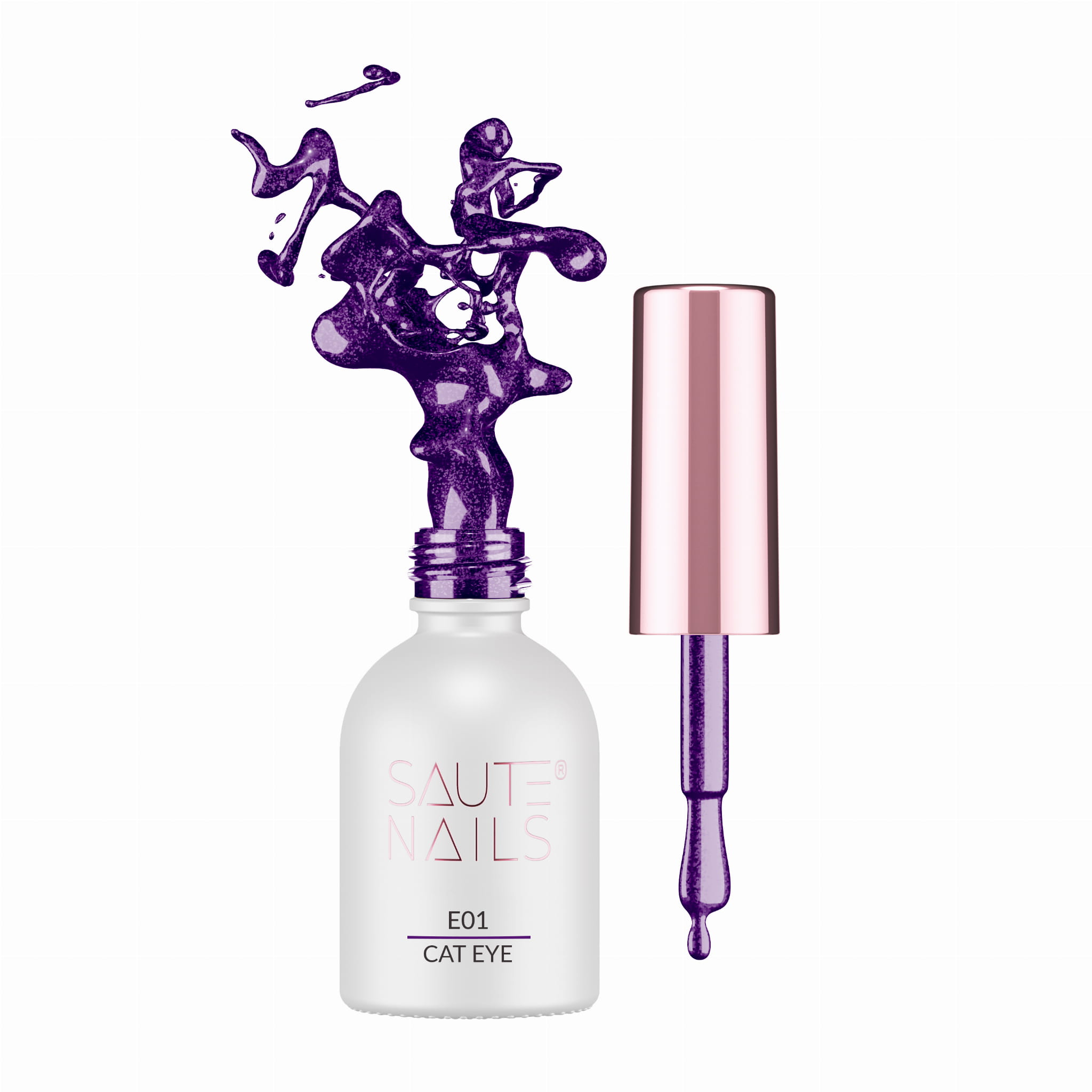 Saute Nails Cat Eye Effect