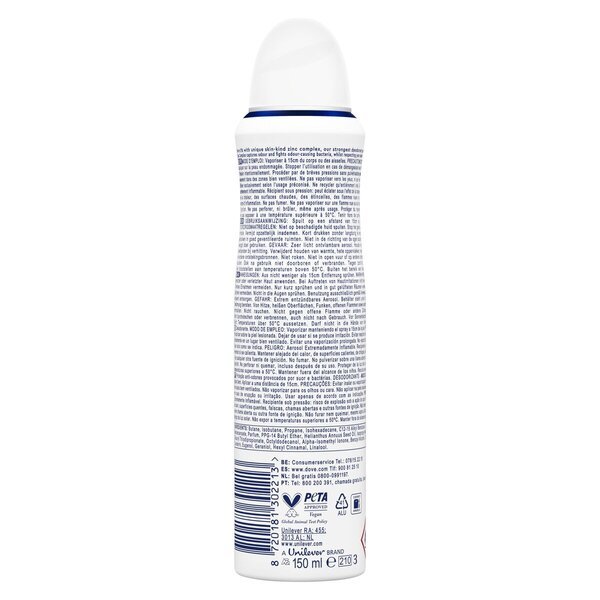 Dove 0% alumīnija dezodorants<br>150ml