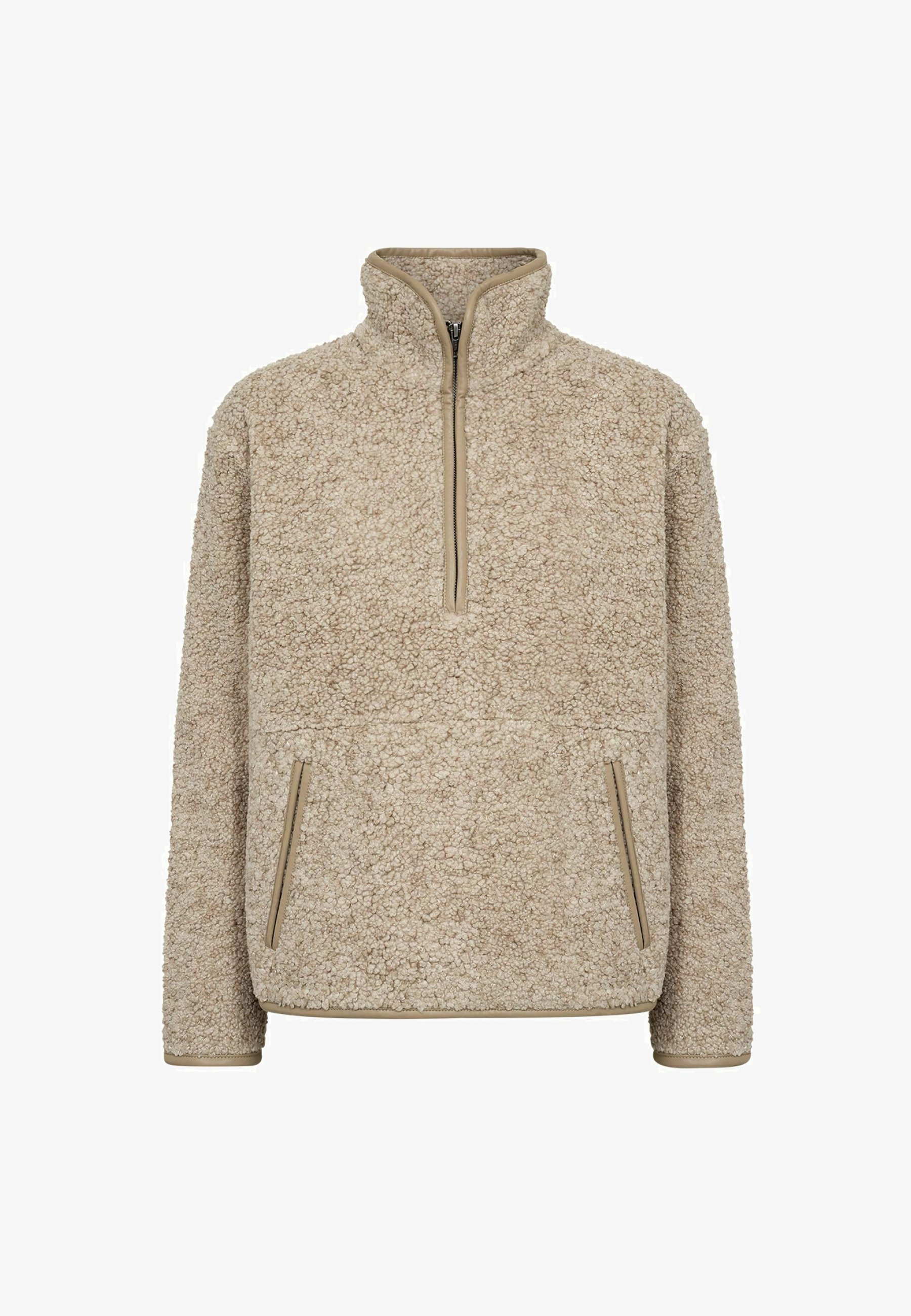 Pull polaire Soyaconcept - camel chiné