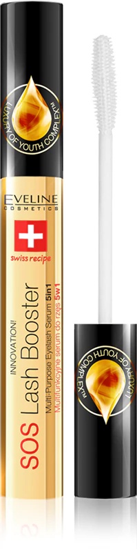 Eveline Cosmetics SOS Lash Booster регенеришући серум за раст трепавица са регенеративним својствима
