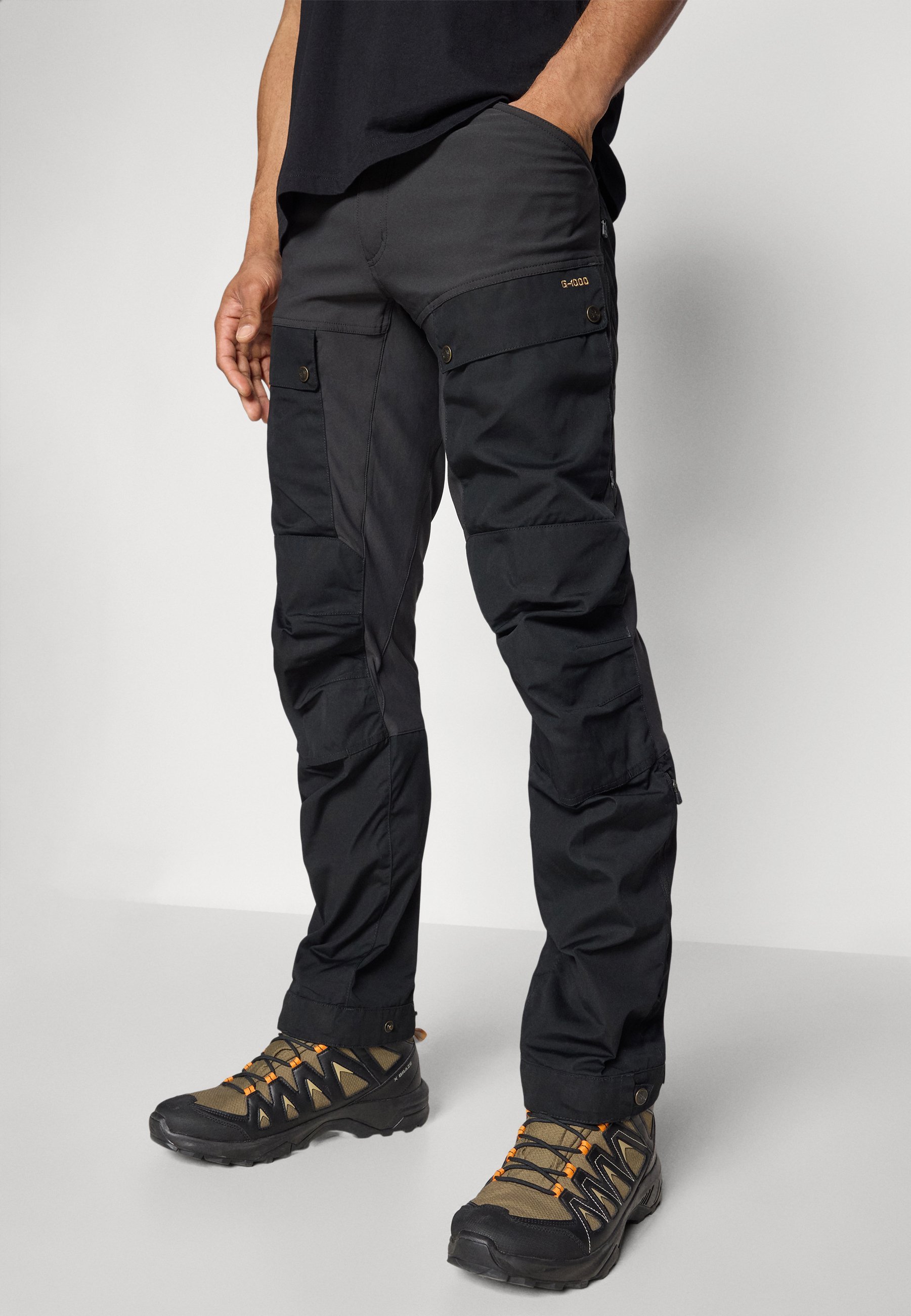 Pantaloni da esterno Fjällräven KEB TROUSERS M - neri