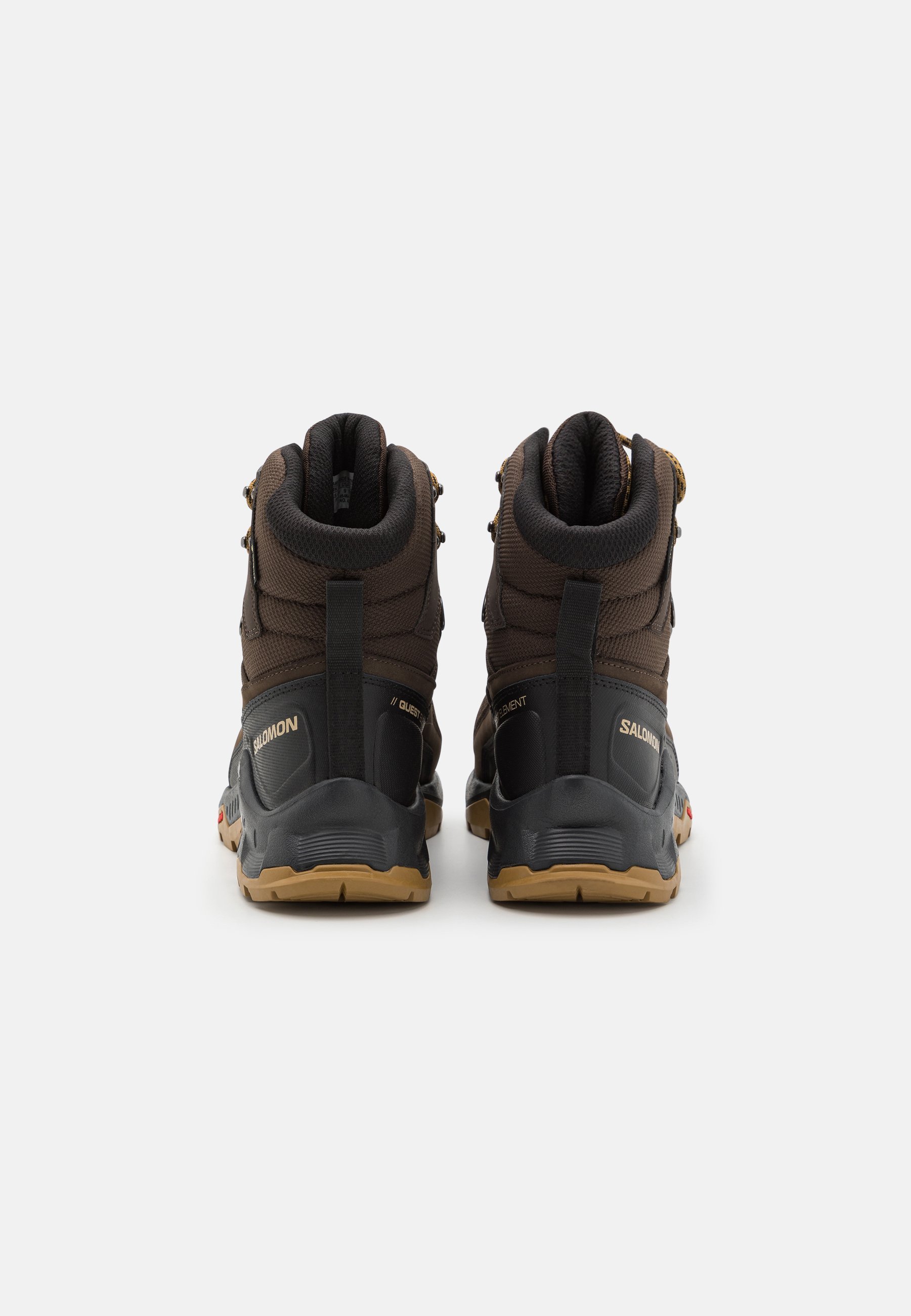 Salomon QUEST ELEMENT GORE TEX - Scarpe da trekking - delicioso/nero/oro opaco