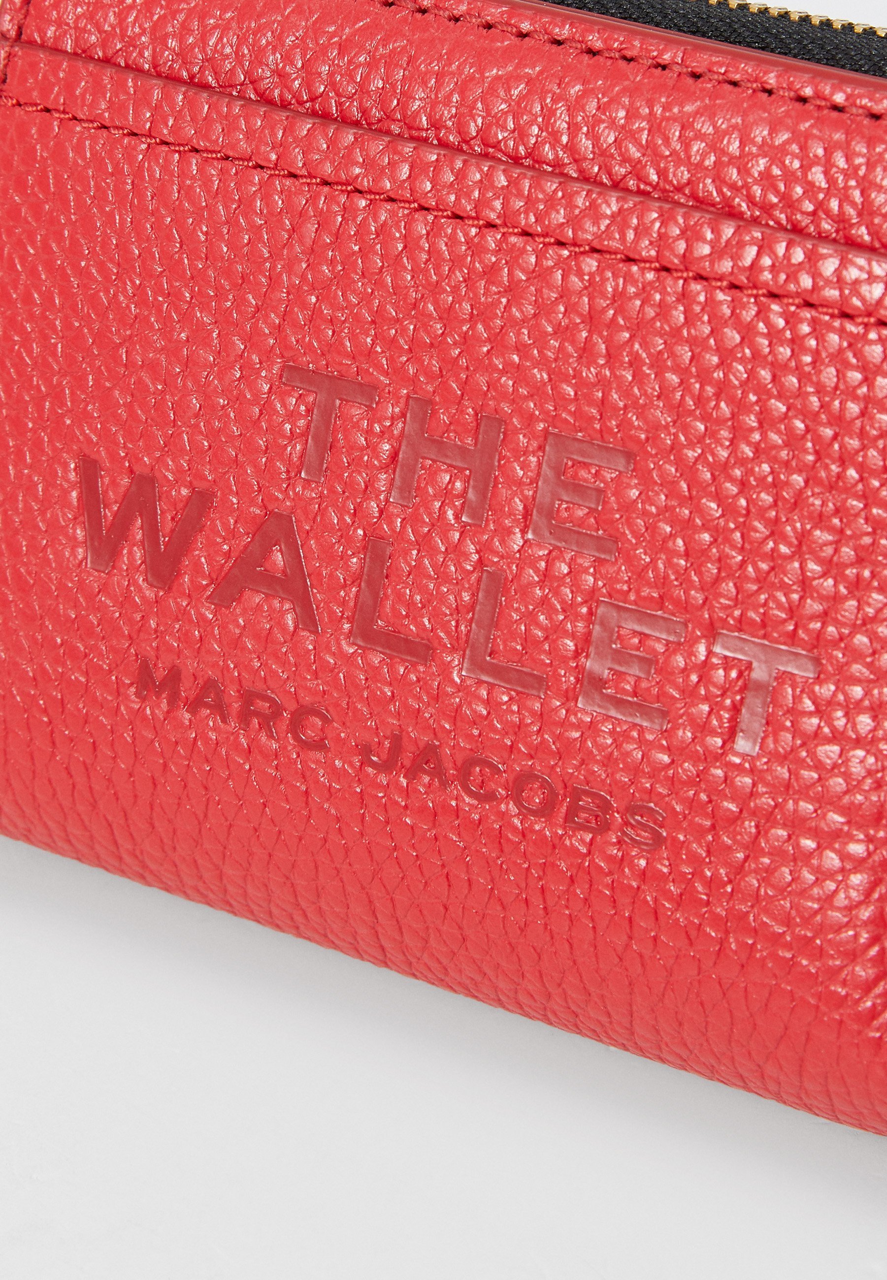 MARC JACOBS MINI COMPACT GELDBÖRSE - Geldbörse - echtes Rot