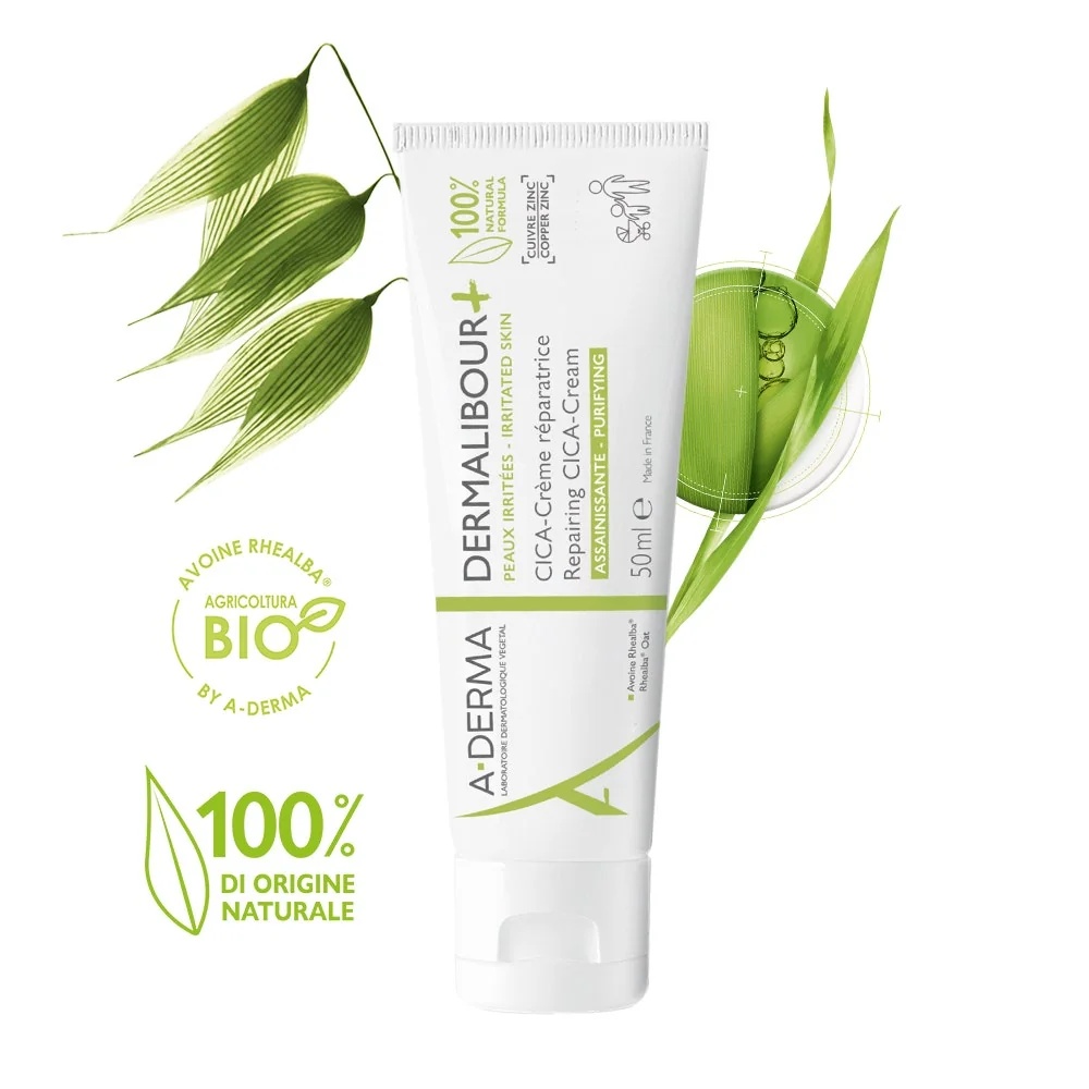 ADERMA A-Derma Dermalibour+ Crema regeneradora para piel irritada 50 ml