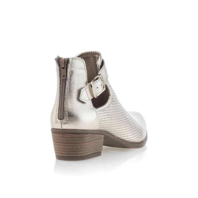 Gelbe Damenstiefel / Stiefeletten