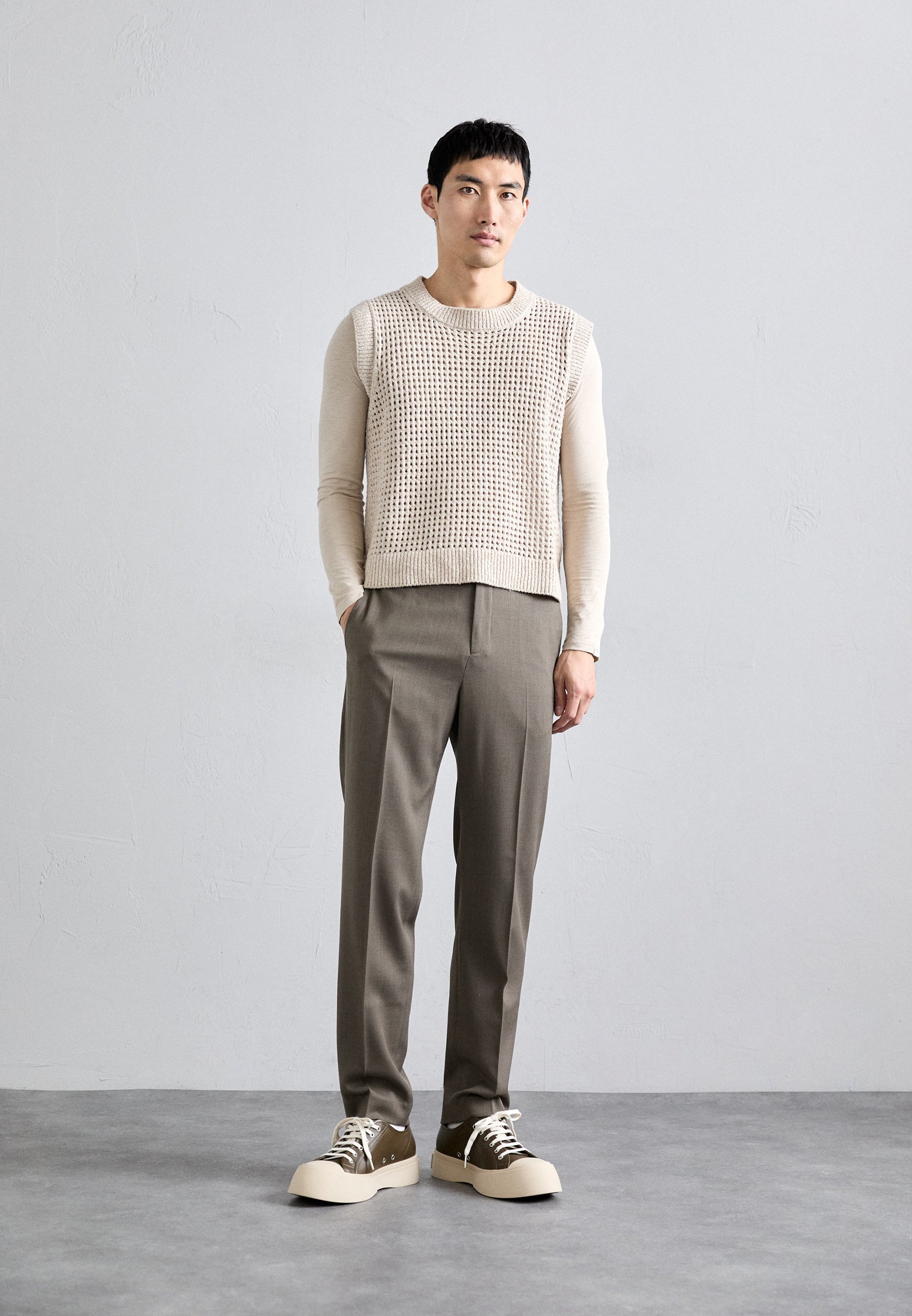 Filippa K TROY BROEK - Broek - drijfhout